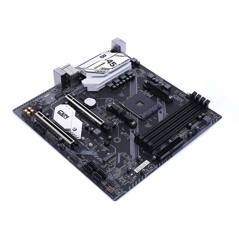 Красочные материнская плата CVN B450M игровой V14 DDR4 двухканальный SATA3.0 6 ГБ/сек.