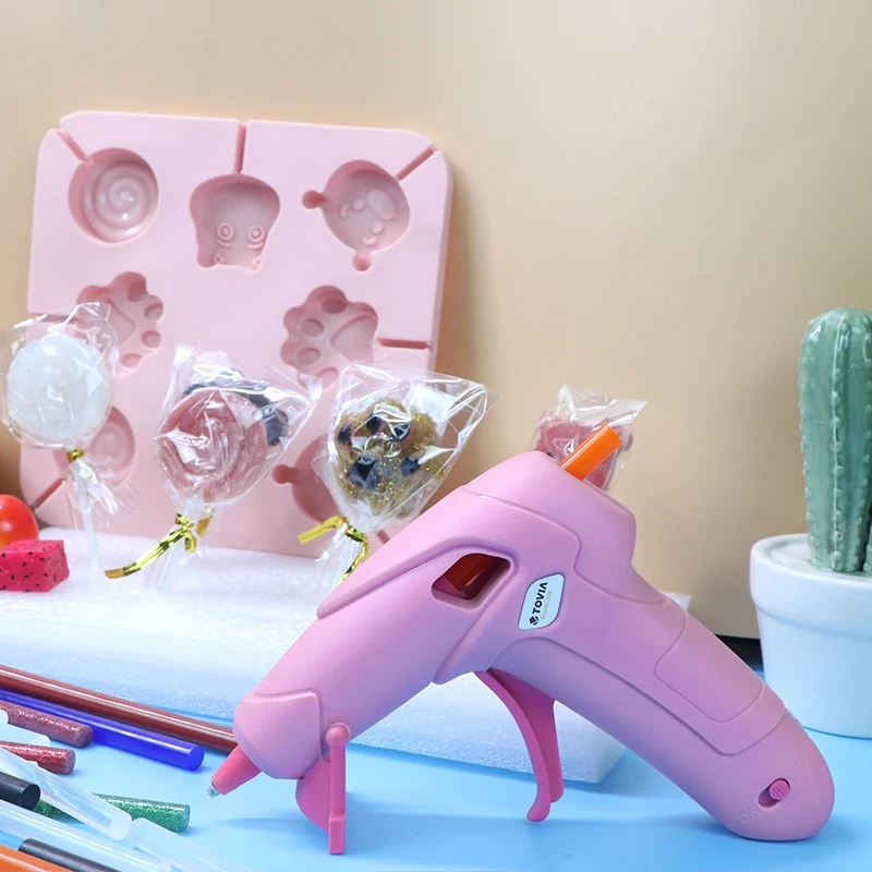 Беспроводной Электрический термоклеевой пистолет набор клеевых стержней