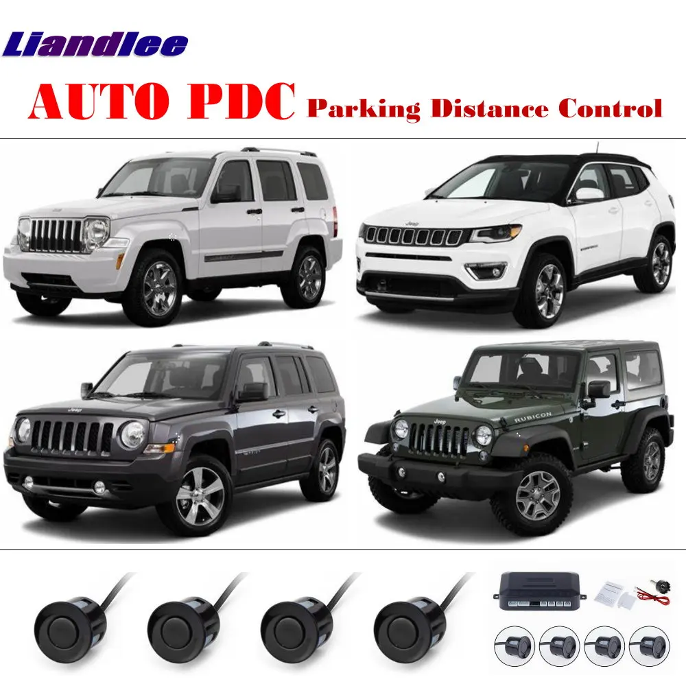 

Система датчиков парковочных радаров PDC для автомобилей Jeep Liberty/Compass/Patriot/Wrangler, радарная помощь заднего хода, экран камеры заднего вида