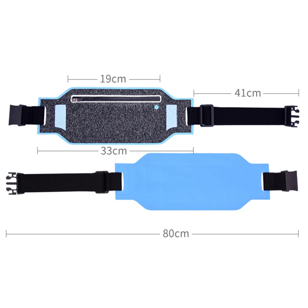 

Professional Running Waist Bag Sports Belt Pouch Mobile Phone Case Men Women Hidden Pouch Gym Sports Bag Running Belt Waist Pack