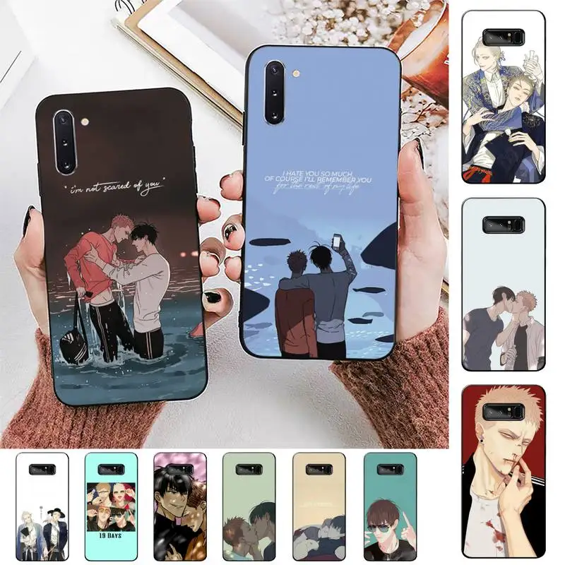 

FHNBLJ 19 days Phone Case for Samsung Note 3 4 5 7 8 9 10 20 pro lite ultra for Oppo A9 2020