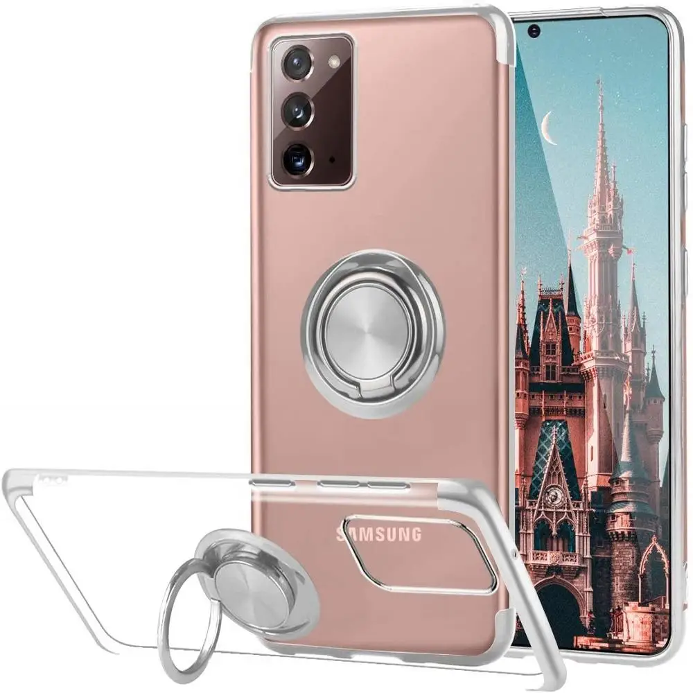 Чехол с магнитным кольцом-подставкой для Samsung Galaxy A51 A71 A31 A11 A21 Note 20 S20 Ultra S10 S9 S8 10 Plus