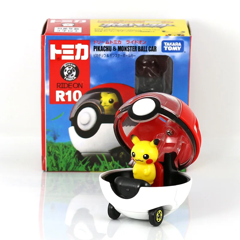 

Takara Tomy Tomica Simulation Alloy Pokemon Pikachu Car Model Collection Ornaments Decorations Toys for Boys Christmas Gifts