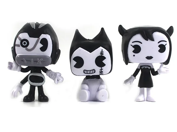 

6PCS Set Game Figure Bendy Ink Machine Action Figure Kids Collections Dolls Bendy PVC Toys