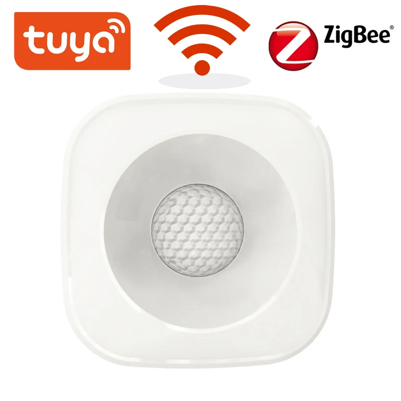 Беспроводной инфракрасный датчик движения Tuya Wi Fi/ZigBee охранная сигнализация с