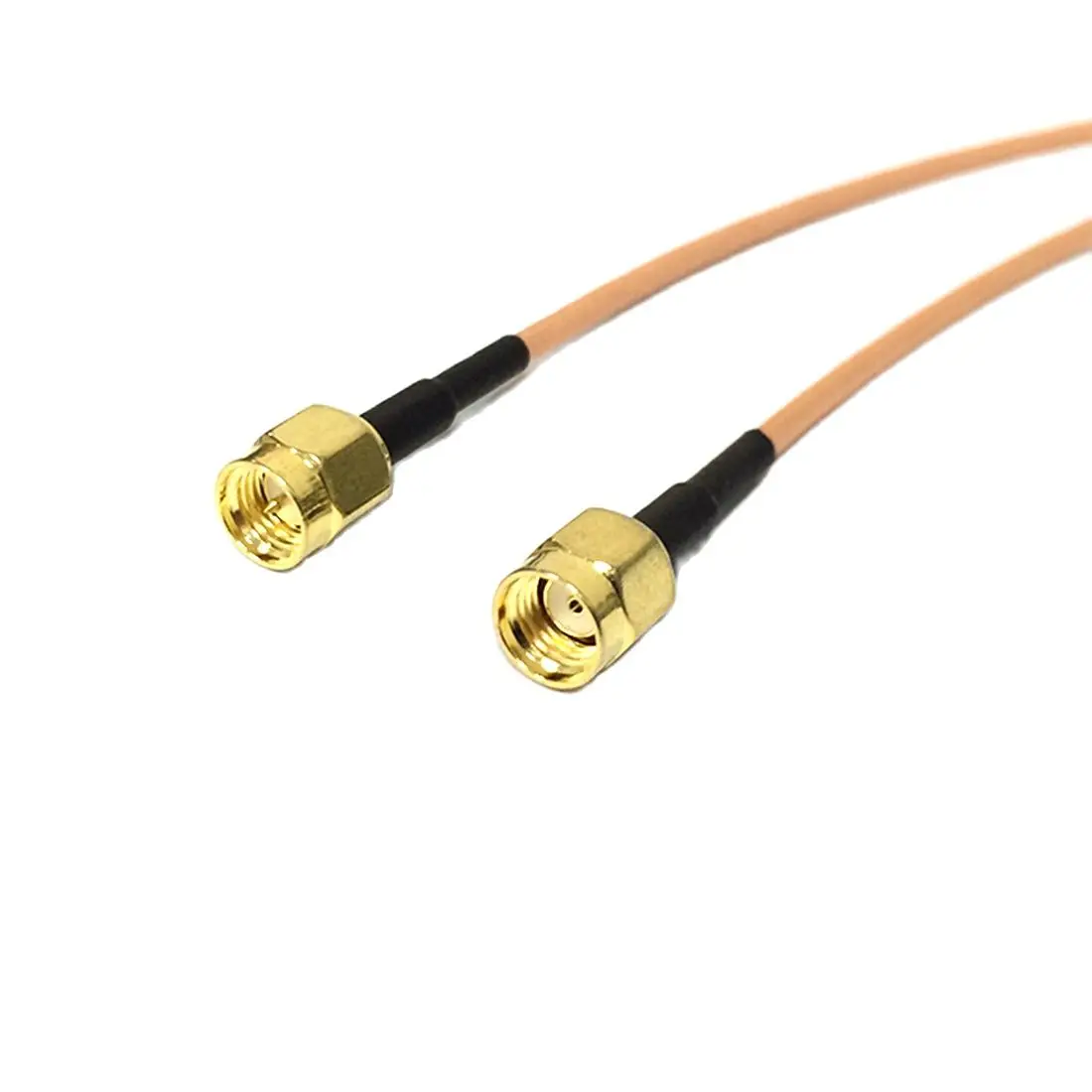 

1PC New RG316 Coaxial Cable SMA Male To RP-SMA Male Plug Inner Hole Pigtail 15CM/30CM/50CM/100CM RF Adapter Wire Connector