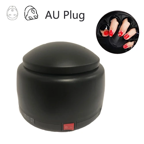 AU PLUG B Электрический отпариватель УФ-гель-лака машина для удаления ногтей Пароварка инструмент для снятия гель-лака с ногтей для домашнего маникюрного салона - Цвет: AU PLUG B