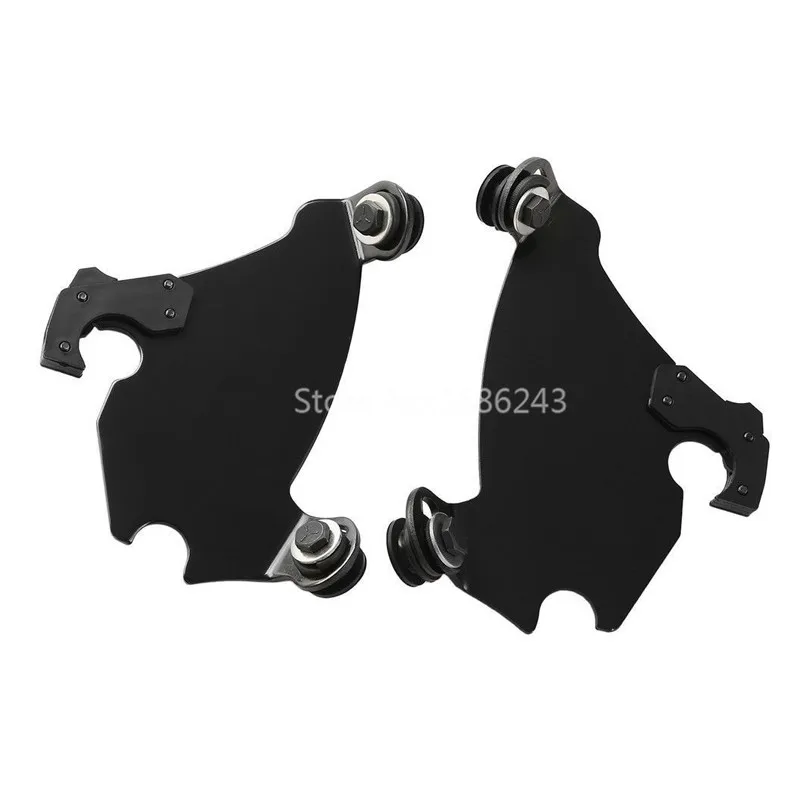 Для Harley Davidson Dyna Street Sportster мотоцикл 48 мм вилка кронштейн перчатка фара обтекатель