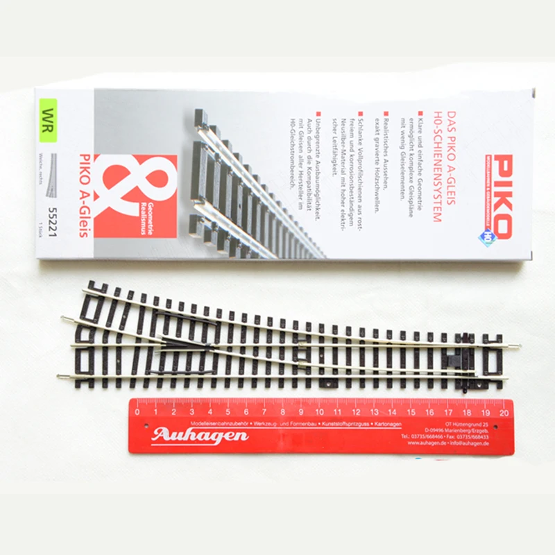 

Model Train Track Series~WR~55221~Right Turnout~HO Scale