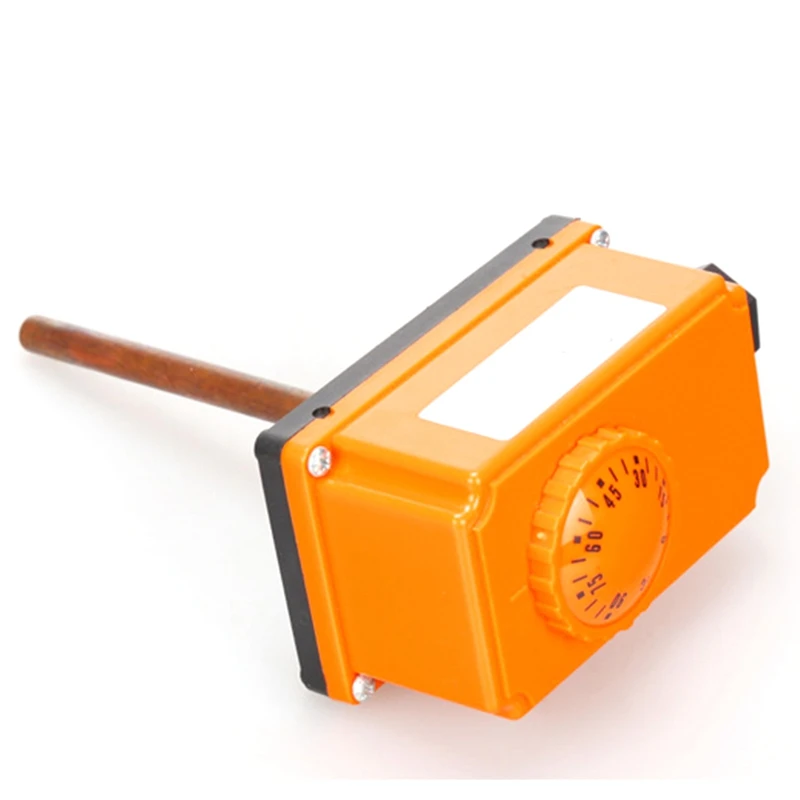 

Термостат для водопроводной трубы с наружной резьбой G1/2, контроллер температуры 90 градусов Цельсия, детали системы отопления с высокой тем...