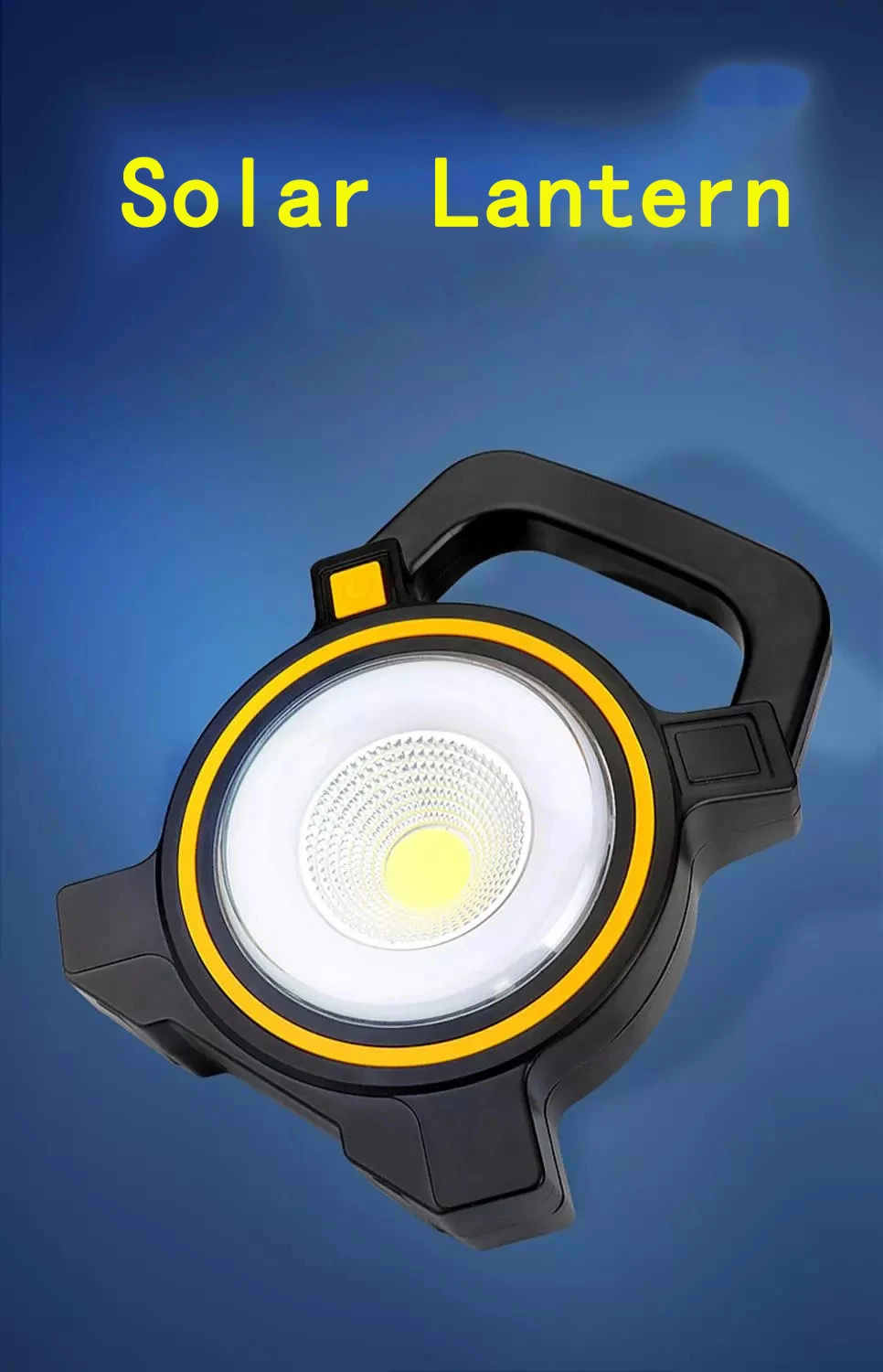 solar camping light household emergency light portable multifunctional mobile phone charging highlight tent free global shipping