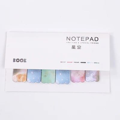 Милые кавайные красочные блокноты липкие заметки наклейка для планировщика