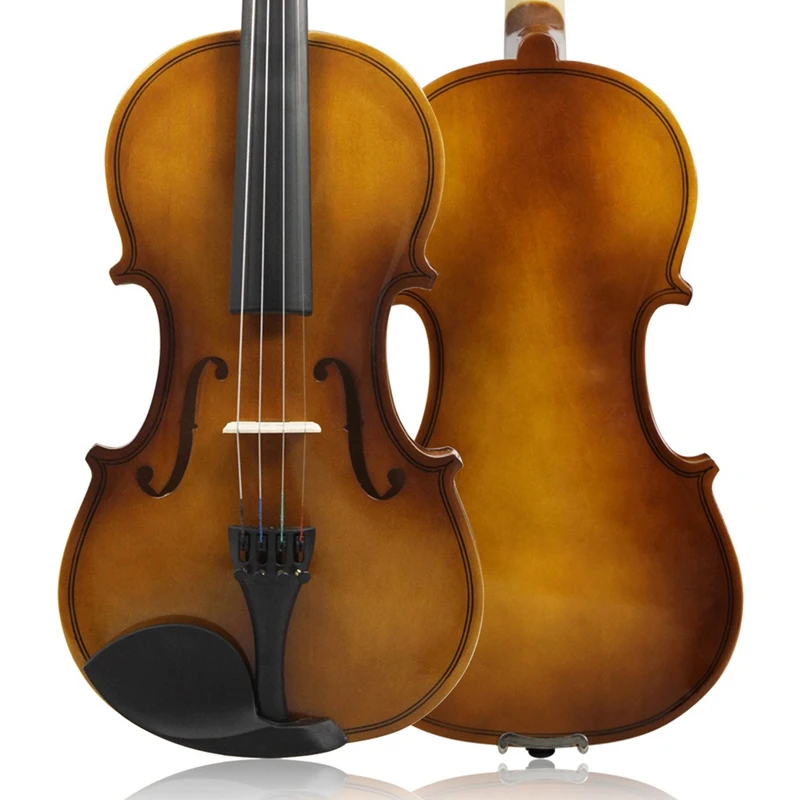 

4/4 Full Size Acoustic Violin Fiddle With Case Bow Rosin Violin
