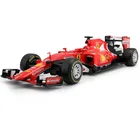 Автомобиль Bburago в масштабе 1:24 Ferrari SF15-T F1 Formula Car 7 #, литые автомобили из сплава, коллекционная игрушка в подарок