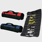 Многофункциональная портативная сумка для хранения инструментов, сумка из ткани Оксфорд для хранения электроинструментов, сумка для инструментов, сумка для инструментов, краснаясиняя