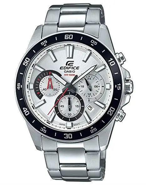 30ost Casio Edifice EFV 570D 7AV наручные часы кварцевые мужские с хронографом из нержавеющей