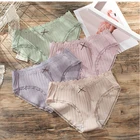 Женские сексуальные кружевные стринги, стринги, нижнее белье, трусики, Симпатичные трусики с бантом для женщин, нижнее белье с Т-образной спинкой, 3 шт.компл. женское белье