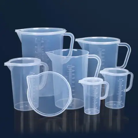 Градуированная мерная чашка 250-1000 мл, Прозрачная силиконовая чашка, Мензурка для выпечки, жидкость без ручки, мерные очки, кухонные принадле...
