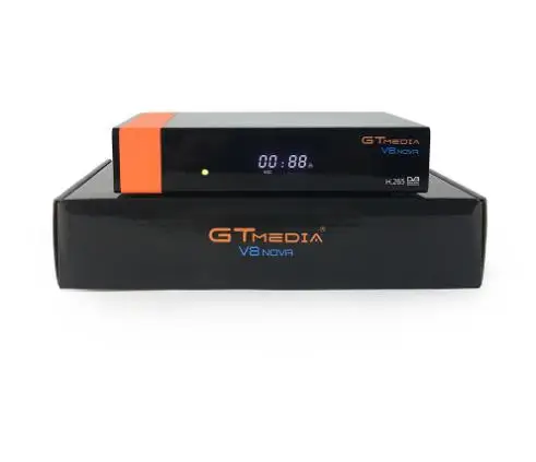 Испанский ТВ Декодер 3 шт. Gtmedia V8 NOVA такой же как V9 супер DVB S2 спутниковый ресивер Встроенный wifi Поддержка H.265 AVS V8 Super box
