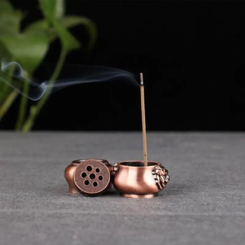 

7 Holes Incense Burner Plate Ash Catcher Holder Ornament for Buddha Temple Incense Stick Cone Incense Home Teahouse Decoration