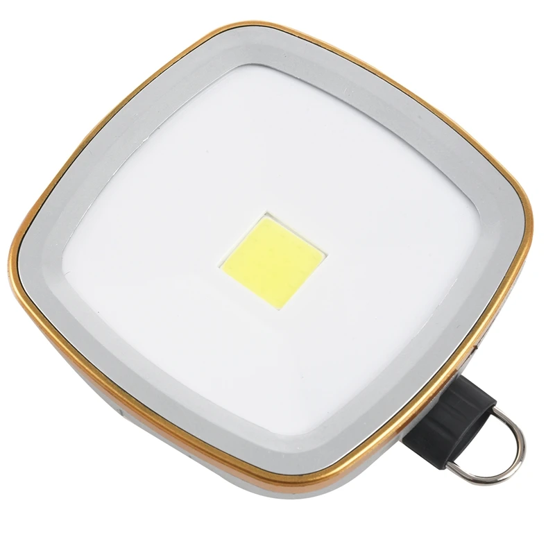 

Cob Solar Lanterns Led Tent Camping Lamp Usb Flashlight Rechargeable Battery Tent Light Gold