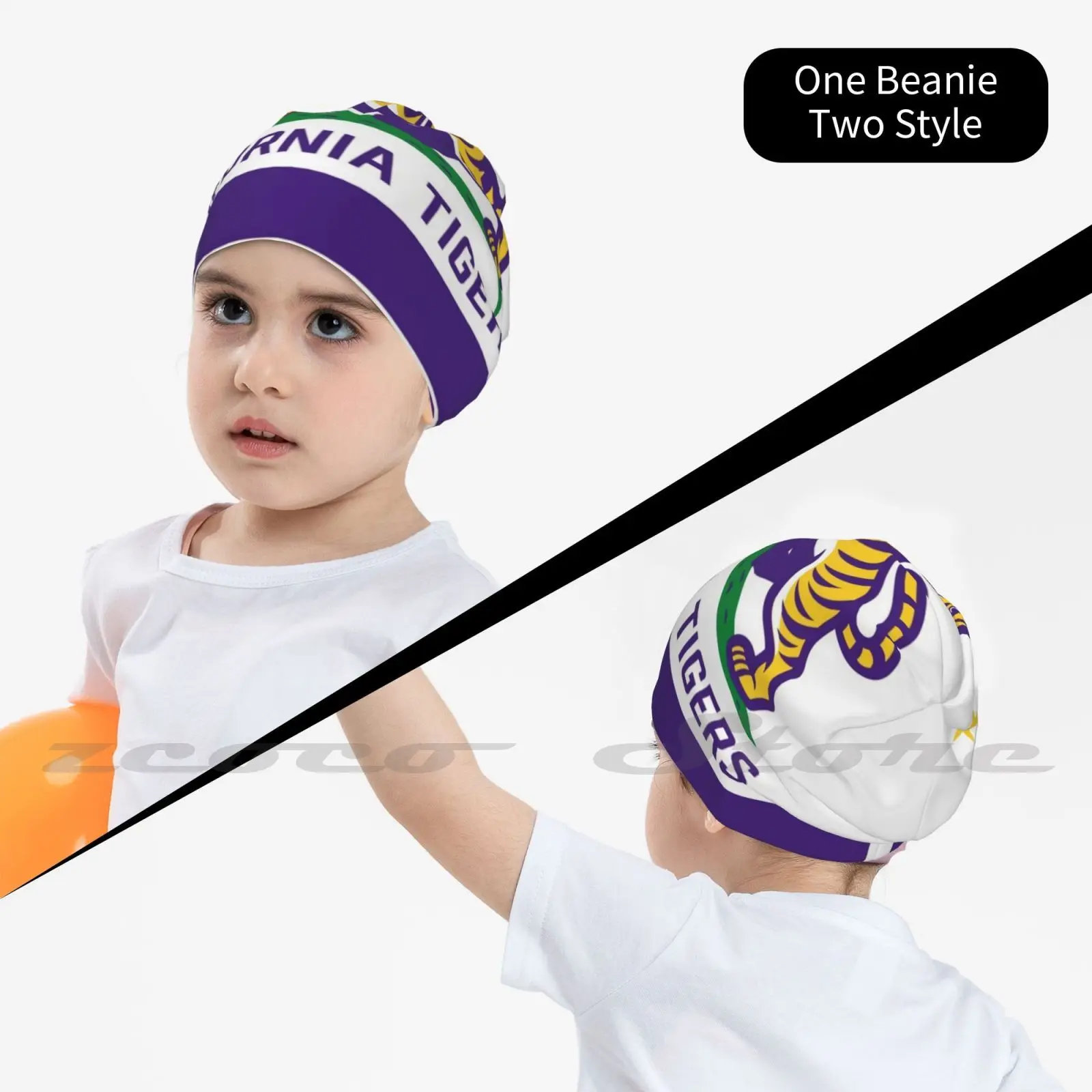 Калифорнийские Тигры | Lsu Alumni в Калифорнии вязаные шапки с персонализированным