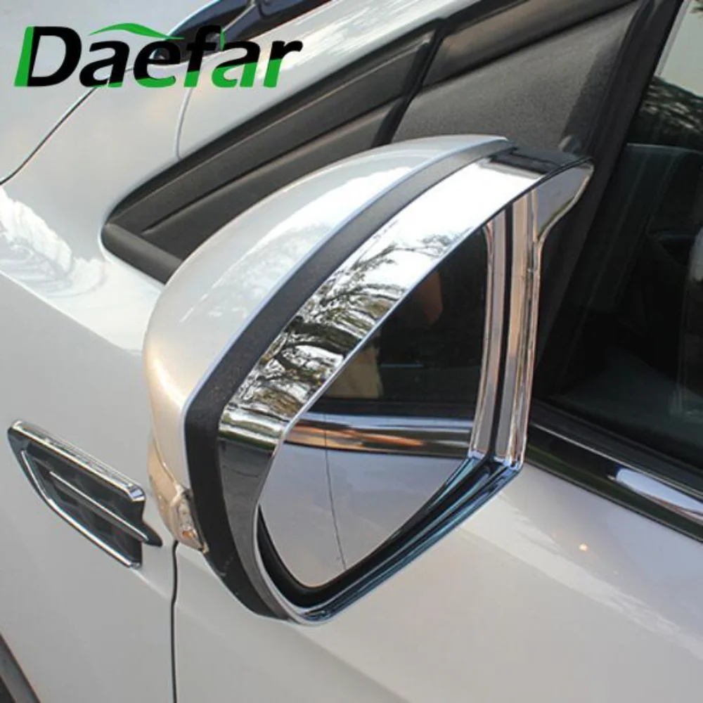 Daefar автомобильный Стайлинг крышка зеркала заднего вида дождь щит козырек для Ford