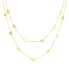 Двухслойное ожерелье Mavis Hare, чокер из нержавеющей стали