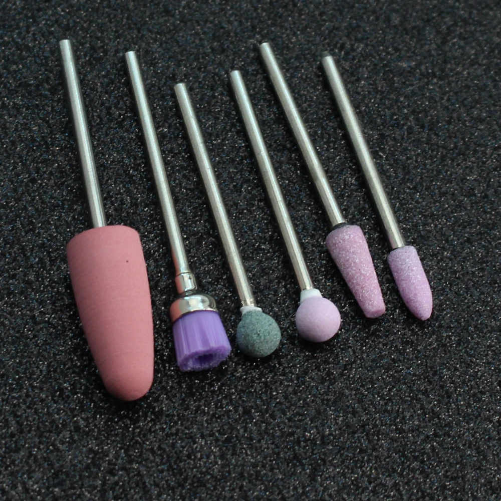 6 шт. набор фрез для маникюра и педикюра | Красота здоровье