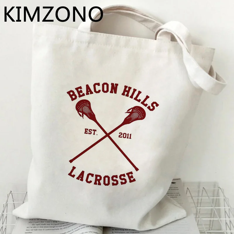 

Teen Wolf shopping bag shopping shopper shopper tote bag foldable woven sac tissu