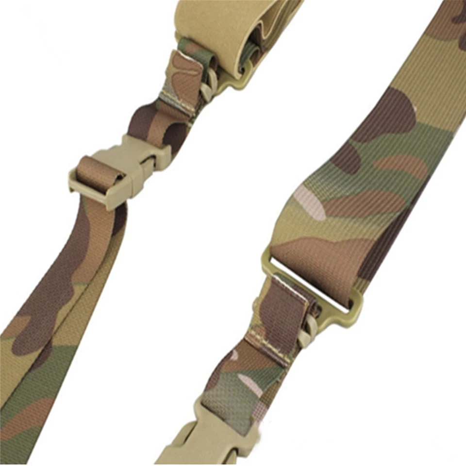 3 точечный ремень для винтовки регулируемый прочный тактический страйкбола