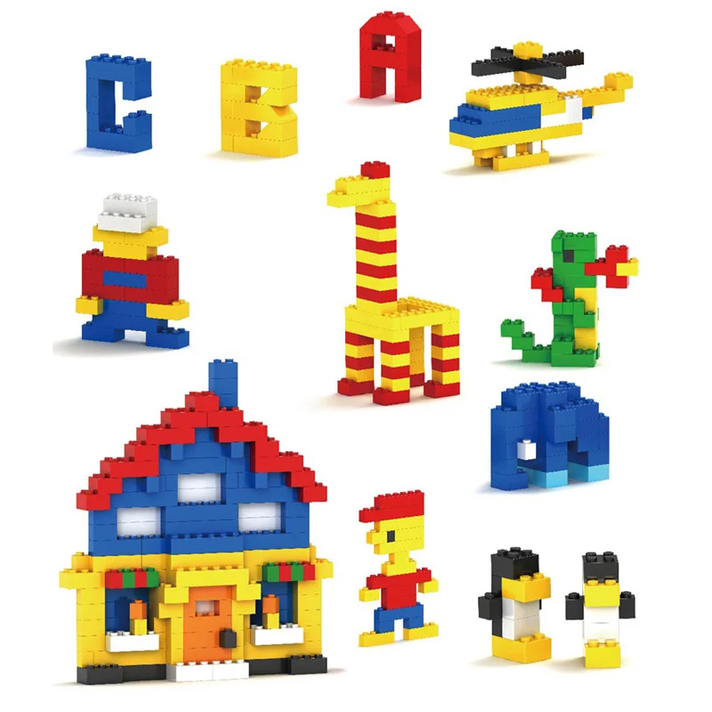 

Classic Brand Building Blocks City DIY Creative Bricks Bulk Model Figures Educational Kids Toys Small Size All Available