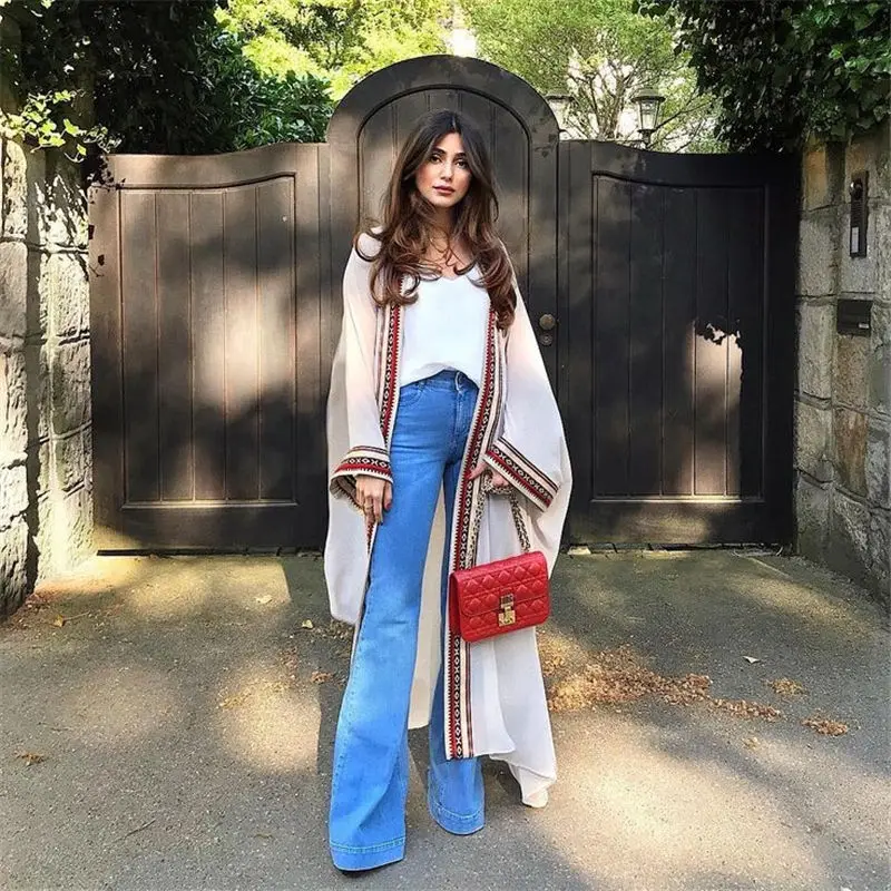 Размера плюс пляжная одежда с вышивкой шифоновый кафтан Пляжная Женская туника