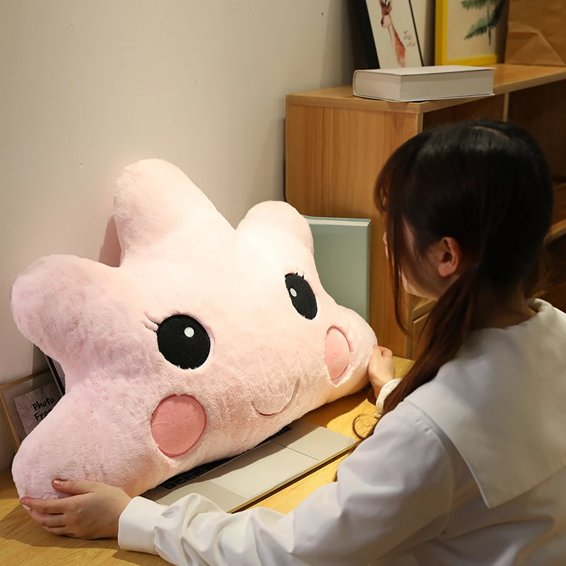

Giant Size 80cm New Lovely Cartoon Cloud Plush Car furniture Toys Soft Stuffed Plush House warming Party Hold Pillow