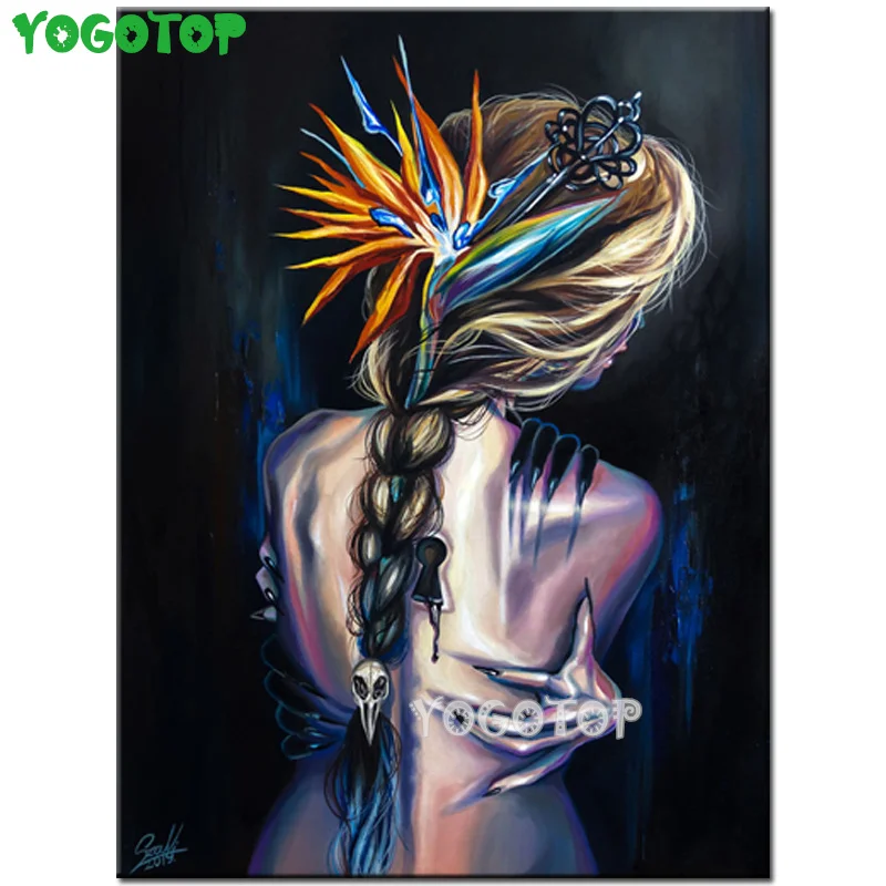 

Halloween gift Skull Gothic women,Square,round,diy,Diamond painting Custom photo, mosaic full embroidery,Home decoration YY4808