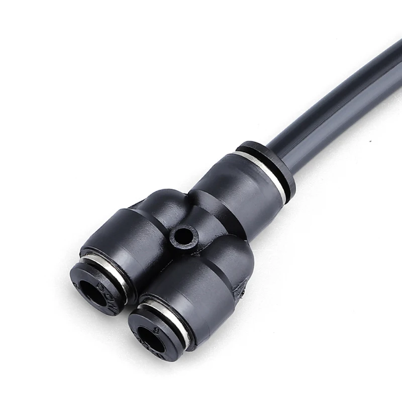 3-ходовой Y-образный пневматический Фиттинг для труб с наружным диаметром 4/6/8/10/12/16