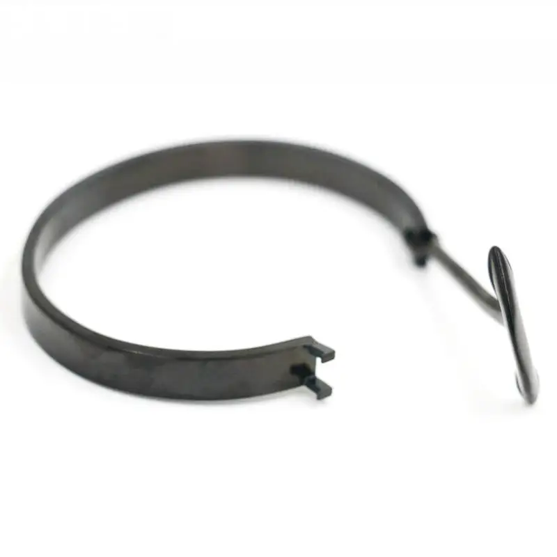 Мужской Браслет манжета с якорем золотого цвета браслет из нержавеющей стали