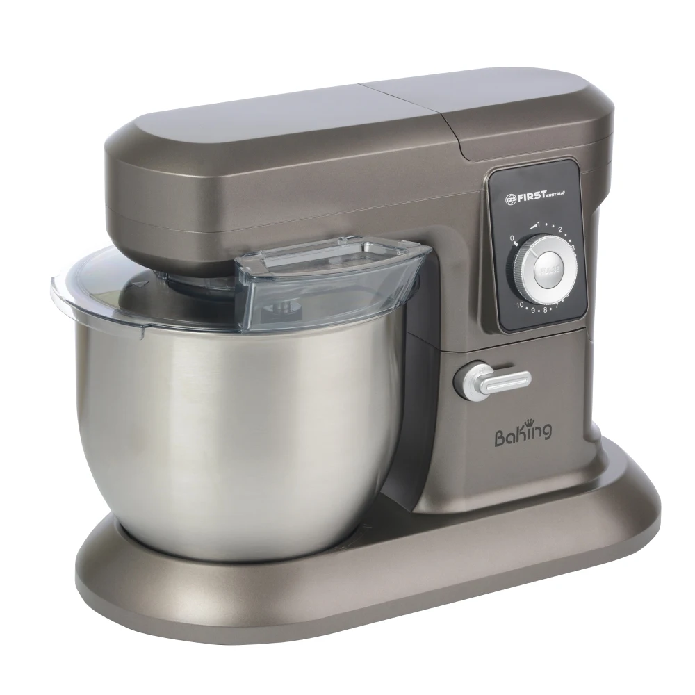 Mixer-kneader FIRST FA-5259 Gray dough machine  for whipping Household appliances kitchen for cooking | Бытовая техника
