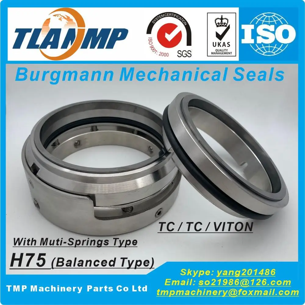 H75 105/G9 H75/105 G9 (материал: TC V SIC V) Burgmann H75N многопружинные сбалансированные