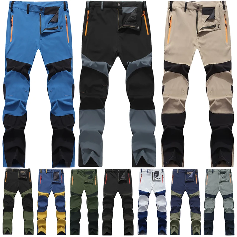 Новые мужские флисовые треккинговые брюки для рыбалки зимние уличные