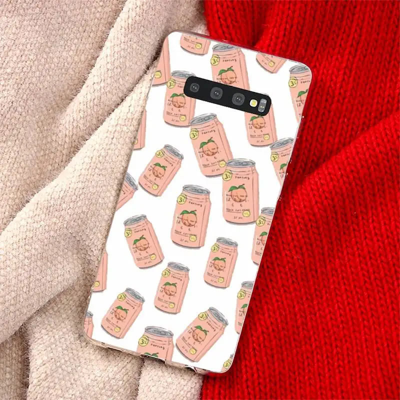 

Japanese Strawberry Milk Phone Case Transparent for Samsung A71 S9 10 20 HUAWEI p30 40 honor 10i 8x xiaomi note 8 Pro 10t 11