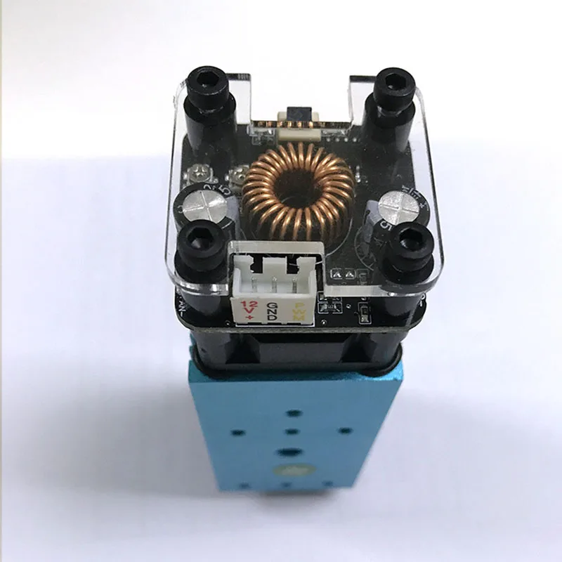 Гравировальный станок с сине фиолетовым лазерным модулем мощностью 2500 мвт