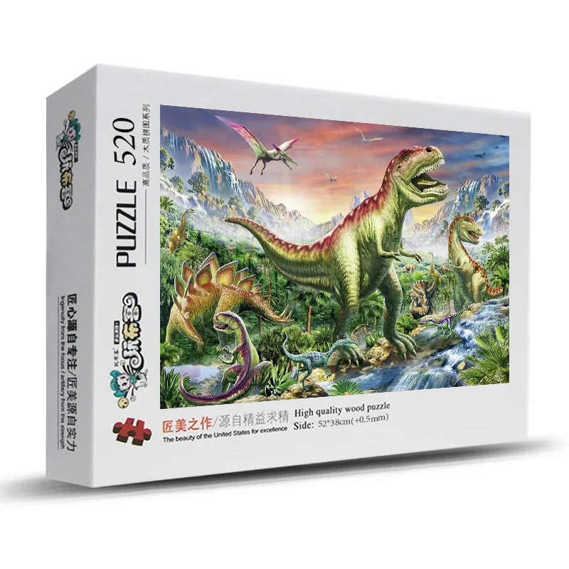 

Wooden Puzzle 500 Pieces Kids Toys Animal Travel Games Adult Creative Jigsaw Puzzle Educational Diy Juguetes Madera