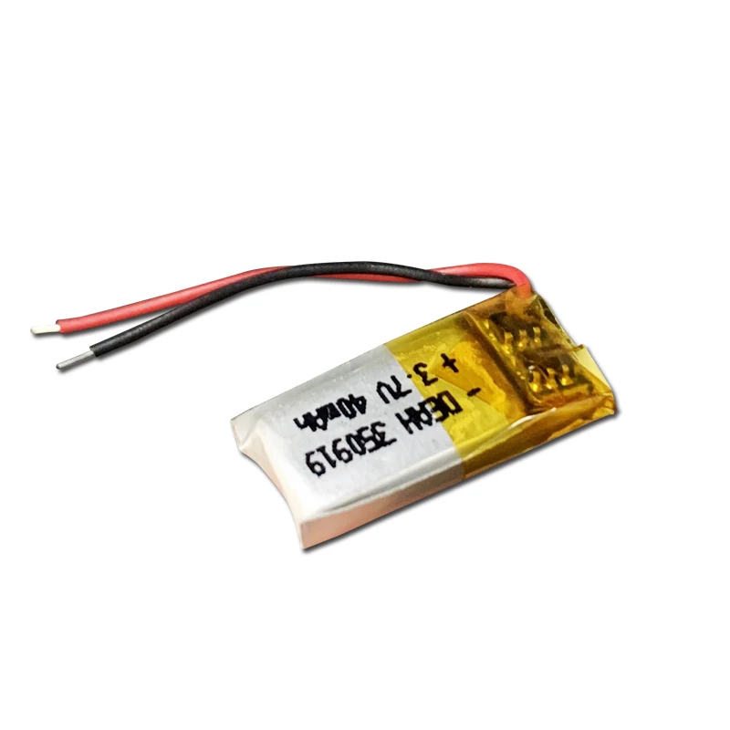 1/3 шт. 3 7 V Lipo cells 350919 40mah литиевая полимерная аккумуляторная батарея для MP3 MP5 GPS