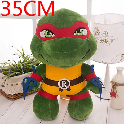 35CM 25 см 35 см Милая мультяшная плюшевая игрушка Черепашки Модель Кукла Плюшевая Игрушка Q версия кукла детский подарок - Цвет: 35CM