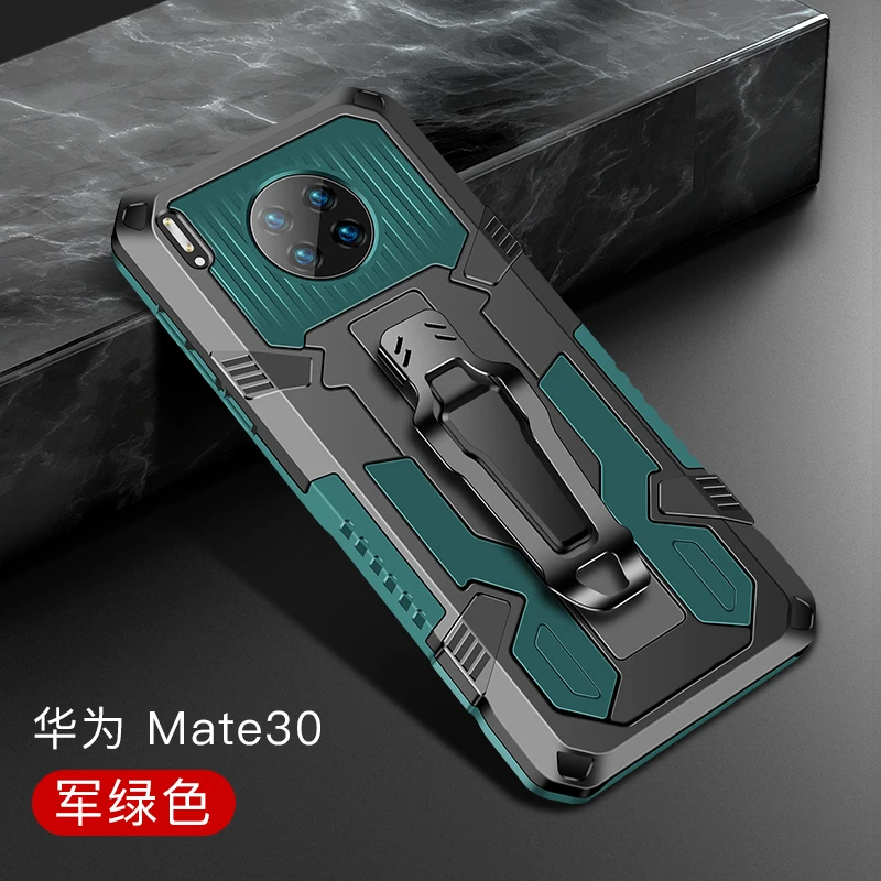 

Armor Case For Huawei Mate 30 Pro Case Shockproof Belt Clip Holster Cover for Huawei Mate30 Mate 30 Pro 30pro 5G Coque Funda
