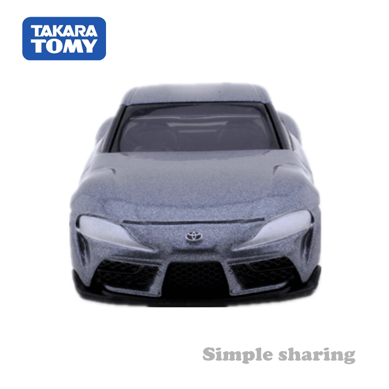 Takara Tomy Tomica No.117 Toyota GR Supra Silver First Edition Scale 1/60 автомобиль для детей металлическая