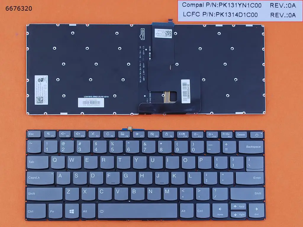 

US New Keyboard for Lenovo Ideapad 330-14ikb 330H-14ikb 330L-14ikb 330E-14ikb 330R-14ikb 130-14ast 130-14ikb Laptop with Backlit