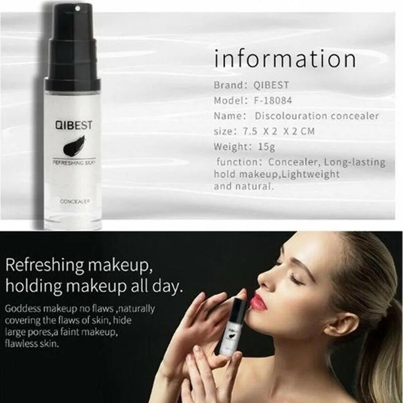 

Concealer Foundation Stick Full Coverage Base Foundation Long-lasting Moisturizing Concealer Waterproof Makeup Oil-control V9D5