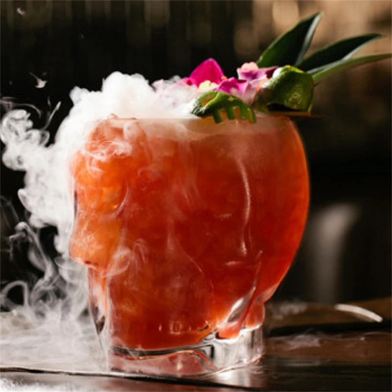 350 мл бокал в виде черепа для коктейлей пива виски форме стакан вина головка